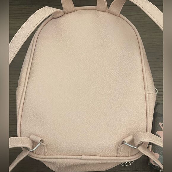 Justice Mini Light Pink Backpack with Camo Wallet - Picture 6 of 11